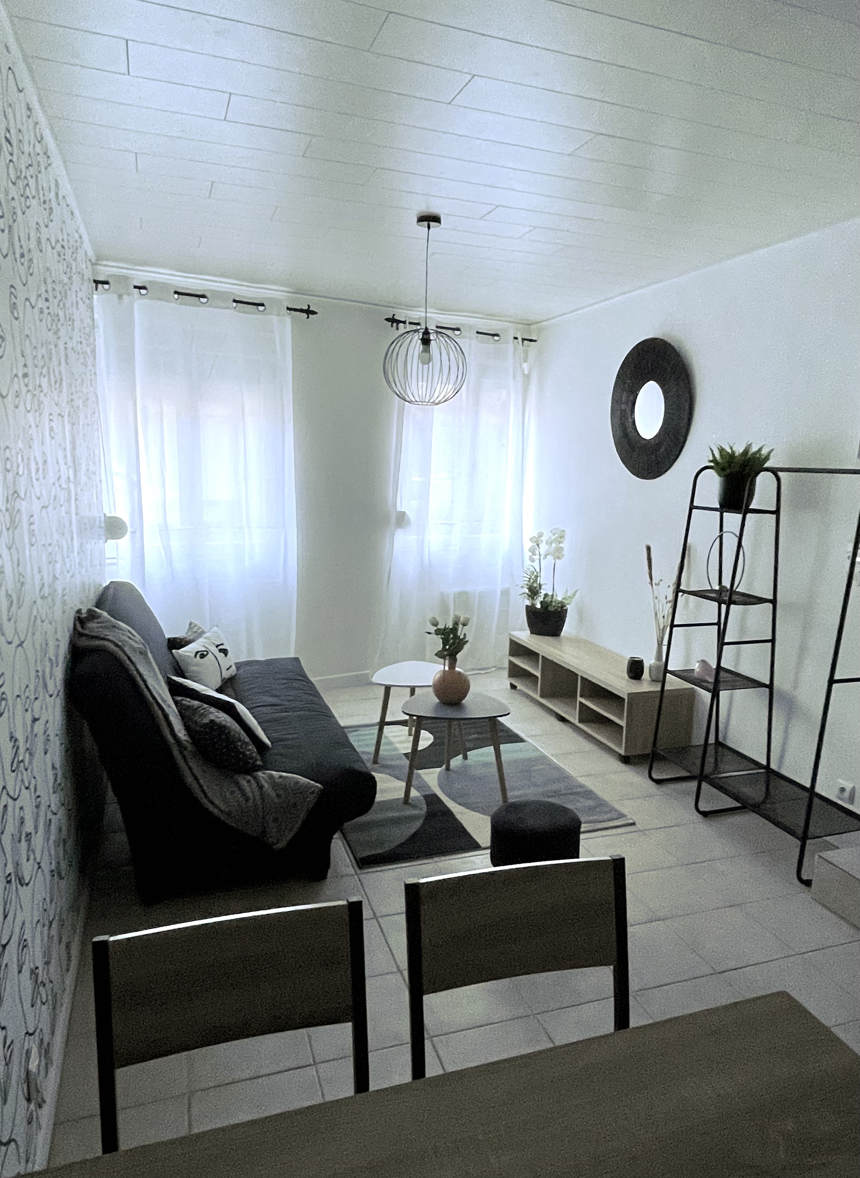 appartement T1- salon-meuble de tele-lille_59000- haut de France