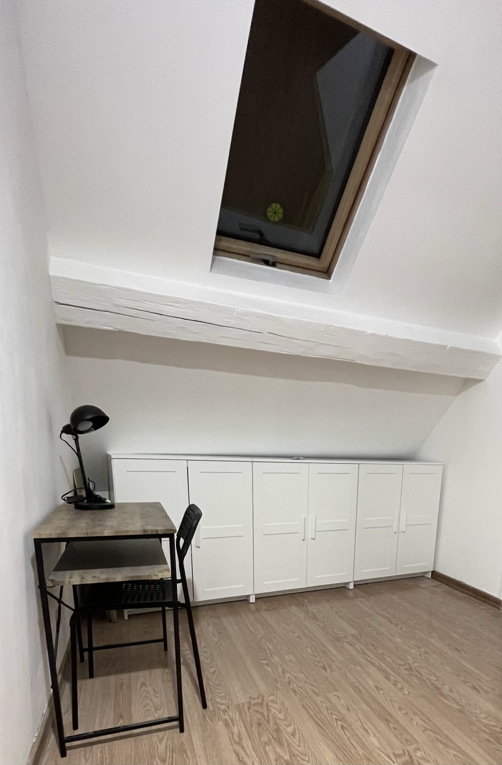 chambre-rangement -sous comble-architecte d'intérieur - appartement - Roubaix-59000
