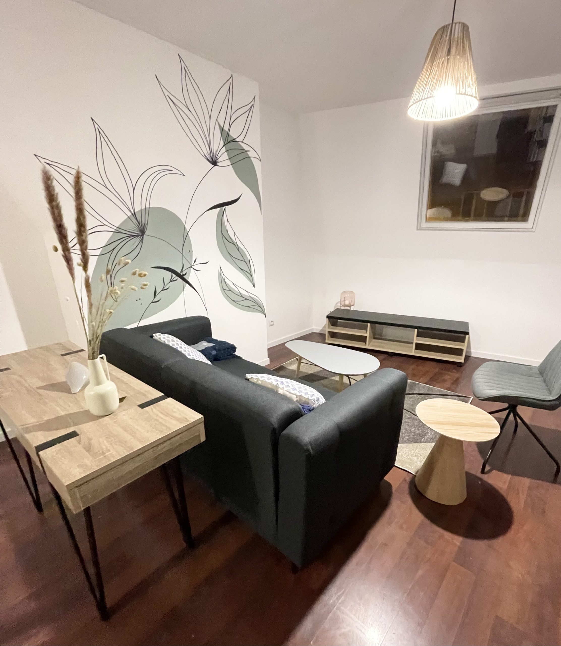 salon-meuble -décoration-architecte d'intérieur - appartement -Lille-59000