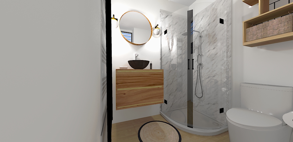Maison- appartement-chambre- escalier - salle de bain-Elahe Deco LILLE 59000